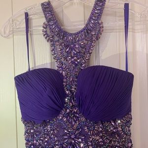 Prom dress- purple. Worn only once and in excellent condition